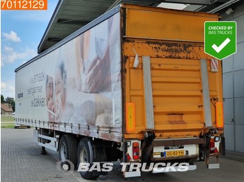 DRACO TXA 230 Lenkachse Ladebordwand Hartholz-Bodem - Curtainsider semi-trailer