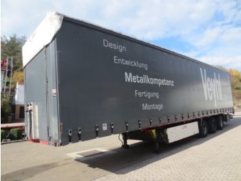 Fliegl SDS 350 XL Mega,BPW,Liftachse,1 Hand,TÜV 08-2018  - Curtainsider semi-trailer