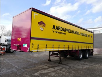 Floor FLO 12 202 City 10Meter lift-as Achtersluitklep 2500kg - Curtainsider semi-trailer