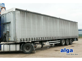 Humbaur 1-SH 1070/Edscha-Verdeck/13,6 m. lang/Gardine  - Curtainsider semi-trailer