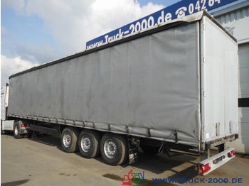 Humbaur HSA 3Achs EdschaschiebeplanenL+R+Dach+Liftachse - Curtainsider semi-trailer