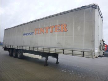Krone Schiebeplanen Sattelauflieger SDP 27 eLB3-CS  - Curtainsider semi-trailer