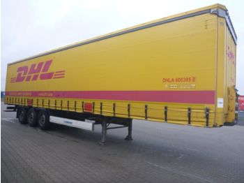 Krone Schiebeplanen Sattelauflieger SDP 27 eLHB3-CS DH  - Curtainsider semi-trailer