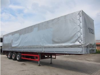Meierling MSA 27 Coil Alu chassis Liftachse SAF Disc Top!  - Curtainsider semi-trailer