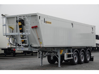 Zasław WYWROTKA / 43 M3 / FABRYCZNIE NOWA / OSIE SAF / OŚ PODNOSZONA / - Curtainsider semi-trailer