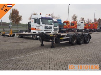 Container transporter/ Swap body semi-trailer D-Tec Polyvalent chassis 20-30-40-45 ft: picture 1