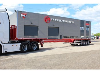 New Dropside/ Flatbed semi-trailer Dennison Trailers extendable 21,25 meter: picture 1