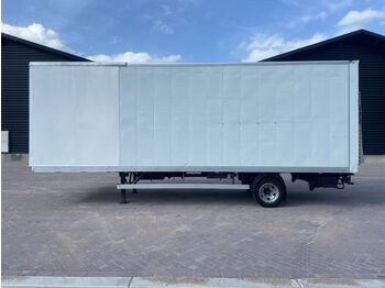 Closed box semi-trailer Diversen be oplegger 6.6 ton gesloten laadklep 750 kg: picture 1