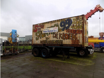 Container transporter/ Swap body semi-trailer Diversen container chassis 20 ft: picture 3