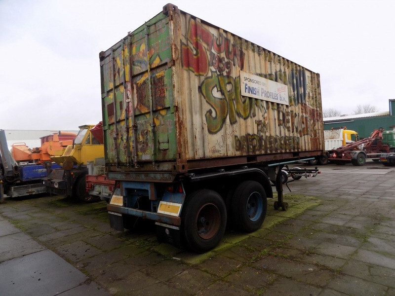 Container transporter/ Swap body semi-trailer Diversen container chassis 20 ft: picture 5