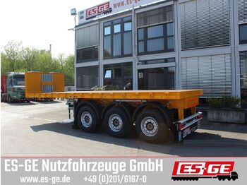 ES-GE 3-Achs-Ballastauflieger  - Dropside/ Flatbed semi-trailer