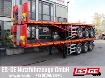 ES-GE 3-Achs-Ballastauflieger  - Dropside/ Flatbed semi-trailer