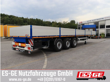 ES-GE 3-Achs Sattelanhänger -Bordwände  - Dropside/ Flatbed semi-trailer