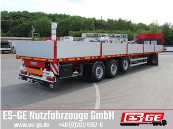 ES-GE 3-Achs Sattelanhänger -Bordwände  - Dropside/ Flatbed semi-trailer