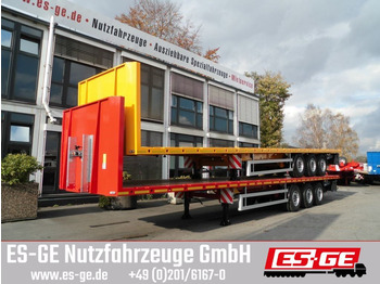 ES-GE 3-Achs Sattelanhänger - Rungen  - Dropside/ Flatbed semi-trailer