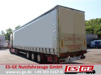 ES-GE 3-Achs-Sattelanhänger mit Schiebeplane  - Dropside/ Flatbed semi-trailer