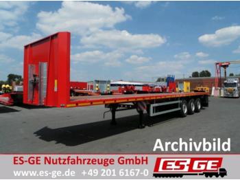 ES-GE 3-Achs-Sattelauflieger - Rungen  - Dropside/ Flatbed semi-trailer