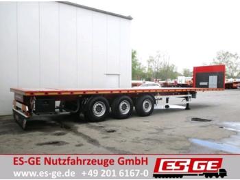 ES-GE 3-Achs-Sattelauflieger mit Rungen  - Dropside/ Flatbed semi-trailer