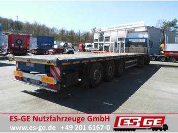 ES-GE 3-Achs-Sattelauflieger mit Rungen  - Dropside/ Flatbed semi-trailer
