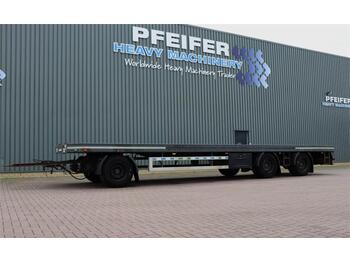 GS MEPPEL AV-2700 P 3 Axel Container Trailer  - Dropside/ Flatbed semi-trailer