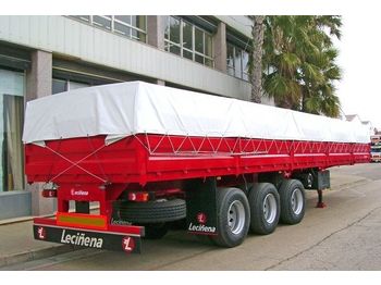 Dropside/ flatbed semi-trailer LECINENA New