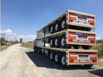 Ozsan Trailer Container Carrier (OZS-CCA) - Dropside/ Flatbed semi-trailer