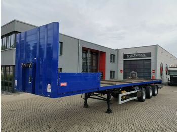 Schmidt Hagen / Stahltransport / 2 Lenkachsen  - Dropside/ Flatbed semi-trailer
