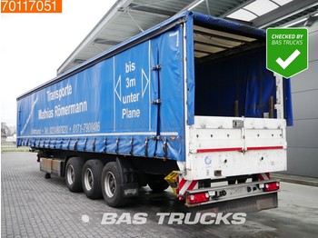 Schmidt Stahl Transport Verbreitbar Rungen Palettenkasten - Dropside/ Flatbed semi-trailer