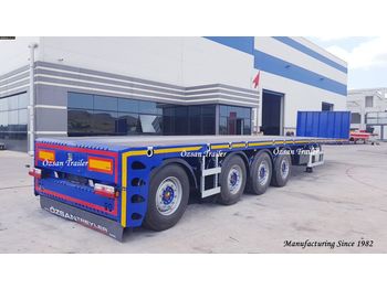 VEGA TRAILER 4 AXLE PLATFORM EXTEDABLE SEMI-TRALER - Dropside/ Flatbed semi-trailer