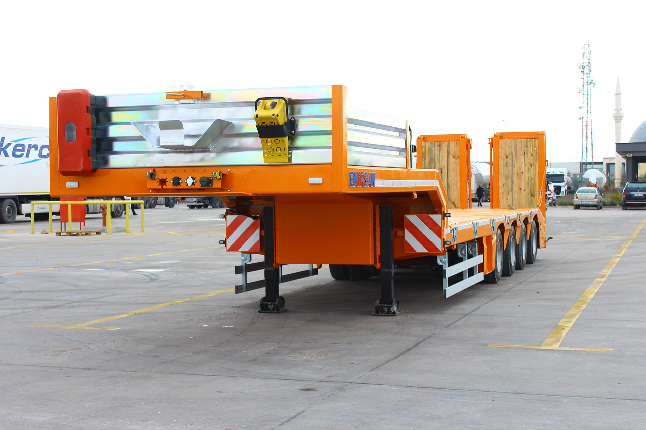 New Low loader semi-trailer EMIRSAN 4 AXLE LOWBED SEMI TRAILER: picture 3