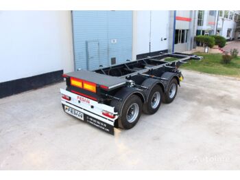 New Container transporter/ Swap body semi-trailer for transportation of containers FESAN CONTAINER CARRIER CHASSIS 20 FEET, 30 FEET, 40 FEET, 40 FEET HC: picture 1