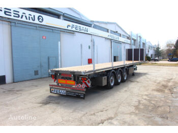 New Dropside/ Flatbed semi-trailer FESAN NEW FE-PLT-03: picture 1