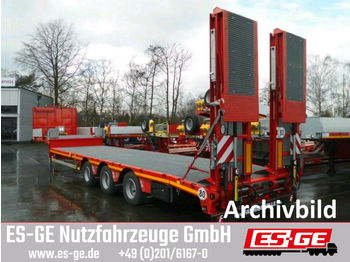 Low loader semi-trailer Faymonville 3-Achs-Satteltieflader, 1 Nachlauflenkachse: picture 1