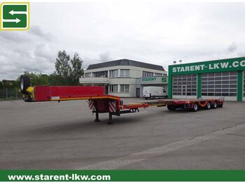 Low loader semi-trailer Faymonville Tieflader, Teleskopierbar, Liftachse: picture 1