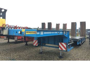 Low loader semi-trailer Faymonville tieflader  hydr. lenkung: picture 1