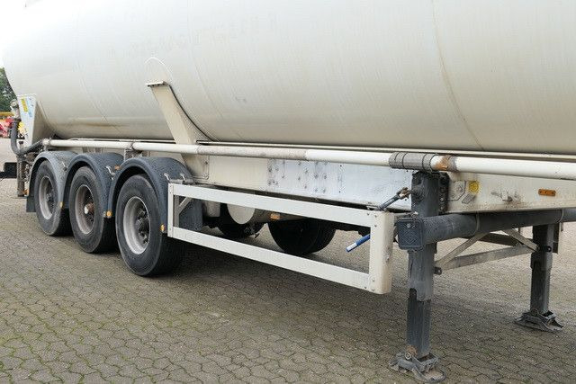 Silo semi-trailer Feldbinder KIPPSILO  57.3, 5x Domdeckel, BPW, Luftfederung: picture 4