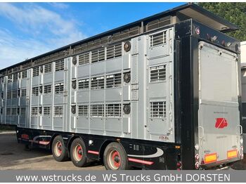Livestock semi-trailer Finkl 3 Stock  Vollausstattung Hubdach: picture 1