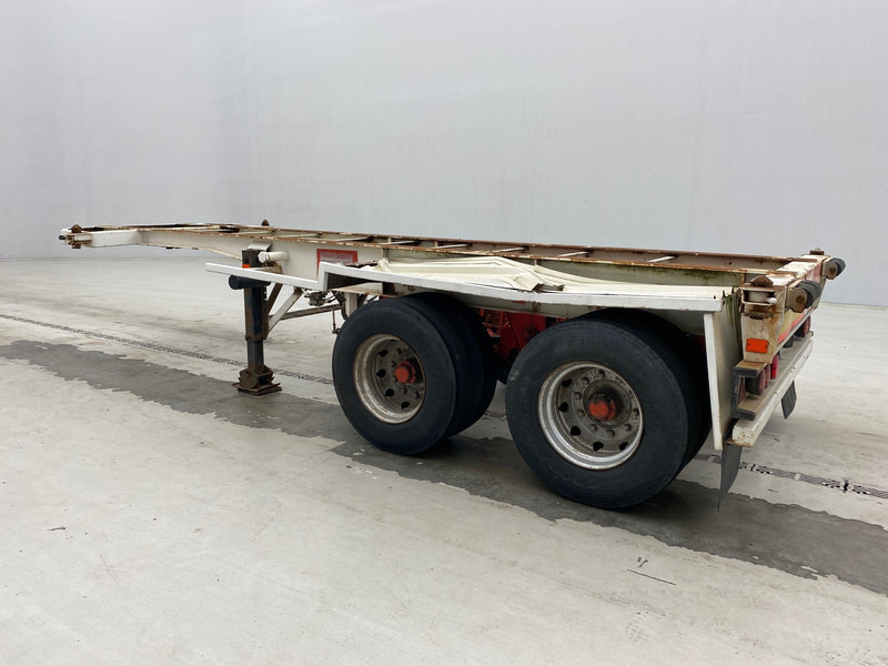Container transporter/ Swap body semi-trailer Flandria Skelet 20 ft: picture 7