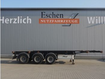 Container transporter/ Swap body semi-trailer Fliegl SDS 380, 40 Fuß Verriegelung, Luft/Lift, BPW: picture 1