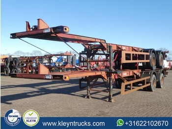 Container transporter/ Swap body semi-trailer Fruehauf 40 FT 2 AXLES BPW full steel: picture 1