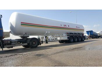 New Tank semi-trailer for transportation of gas GURLESENYIL 4 axles lpg semi trailers: picture 1