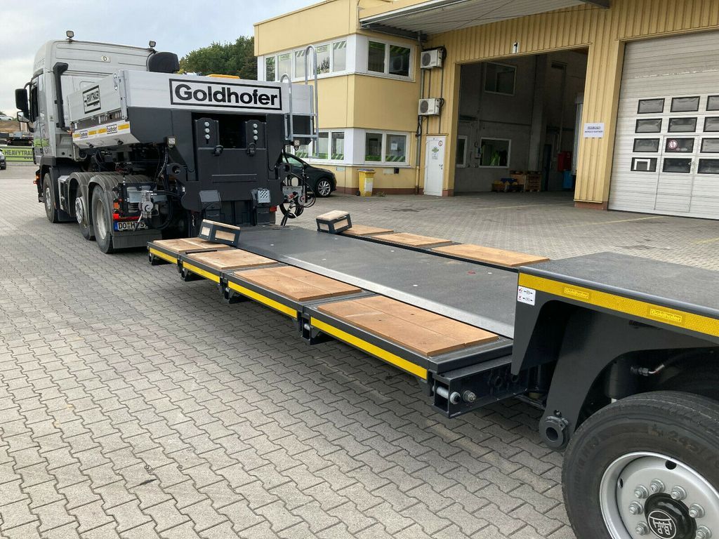 New Low loader semi-trailer Goldhofer 2+4-Achs-Tiefbett-Kombination VP 6: picture 13