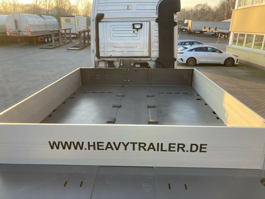 New Low loader semi-trailer Goldhofer 3-Achs-Semi Stepstar m. Radmulden u. hydr Rampen: picture 3