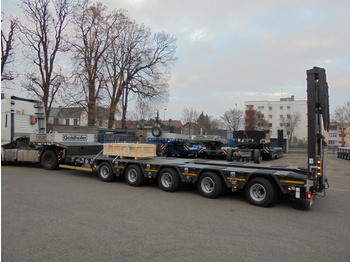 New Low loader semi-trailer Goldhofer 5-Achs-Tele-Semi mit hydr.  Rampen MPA: picture 4