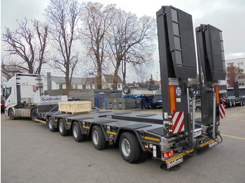 New Low loader semi-trailer Goldhofer 5-Achs-Tele-Semi mit hydr.  Rampen MPA: picture 5