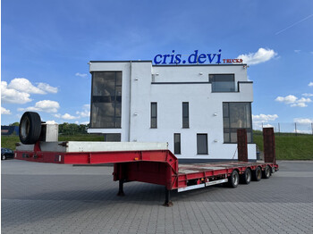 Low loader semi-trailer for transportation of heavy machinery Goldhofer Cometto SG4LAP ausziehbar: picture 1