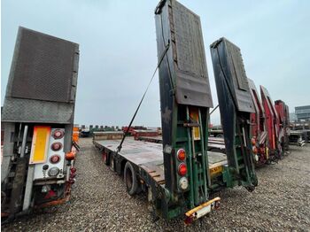 Low loader semi-trailer Goldhofer MTDK  Tieflader rampen: picture 2