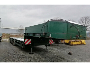 Low loader semi-trailer Goldhofer STZ-L4-43/80 Tieflader verlängerbar: picture 1