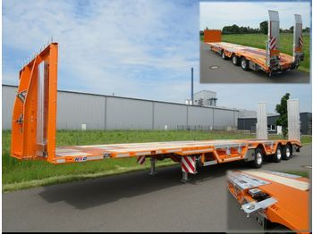 New Dropside/ Flatbed semi-trailer HRD 3-Achs Leichtbau Plateaufahrgestell: picture 1