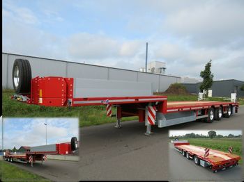 New Low loader semi-trailer HRD 3-Achs Leichtbau Semitieflader: picture 1